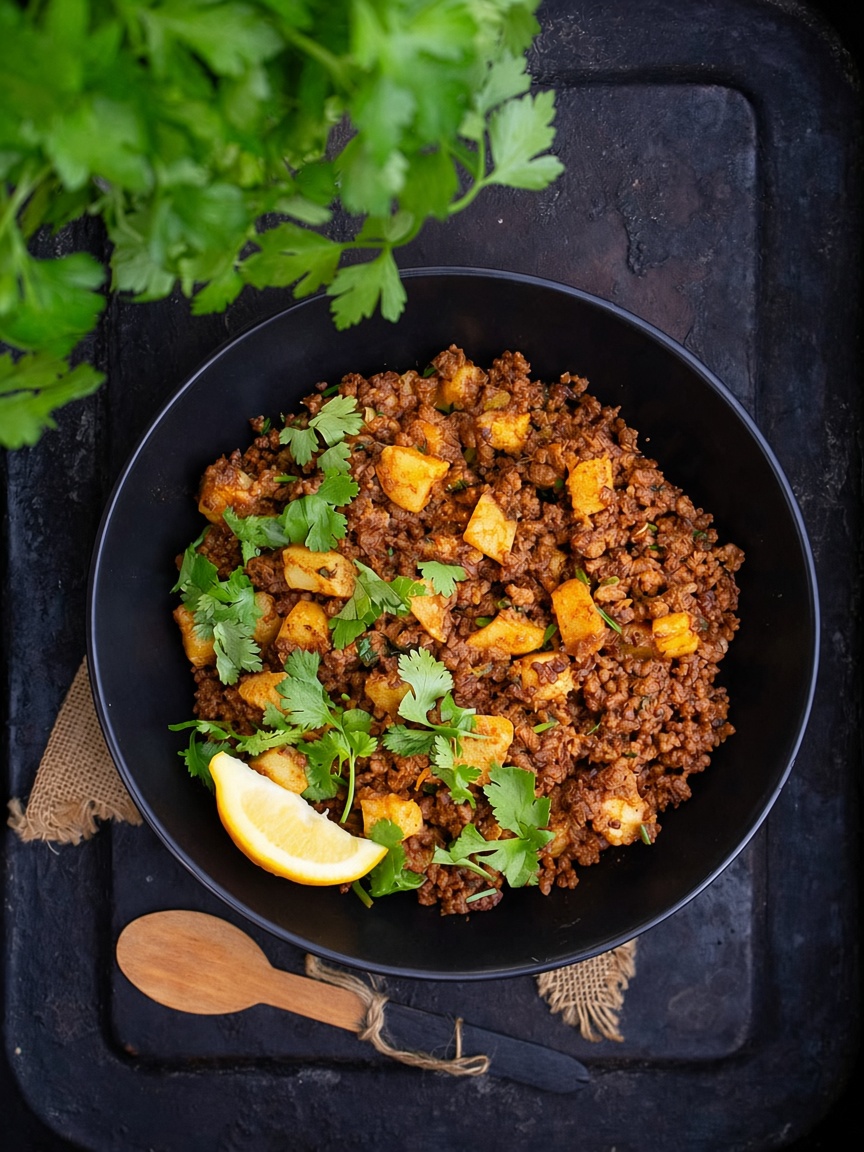 Pakistani Aloo Keema
